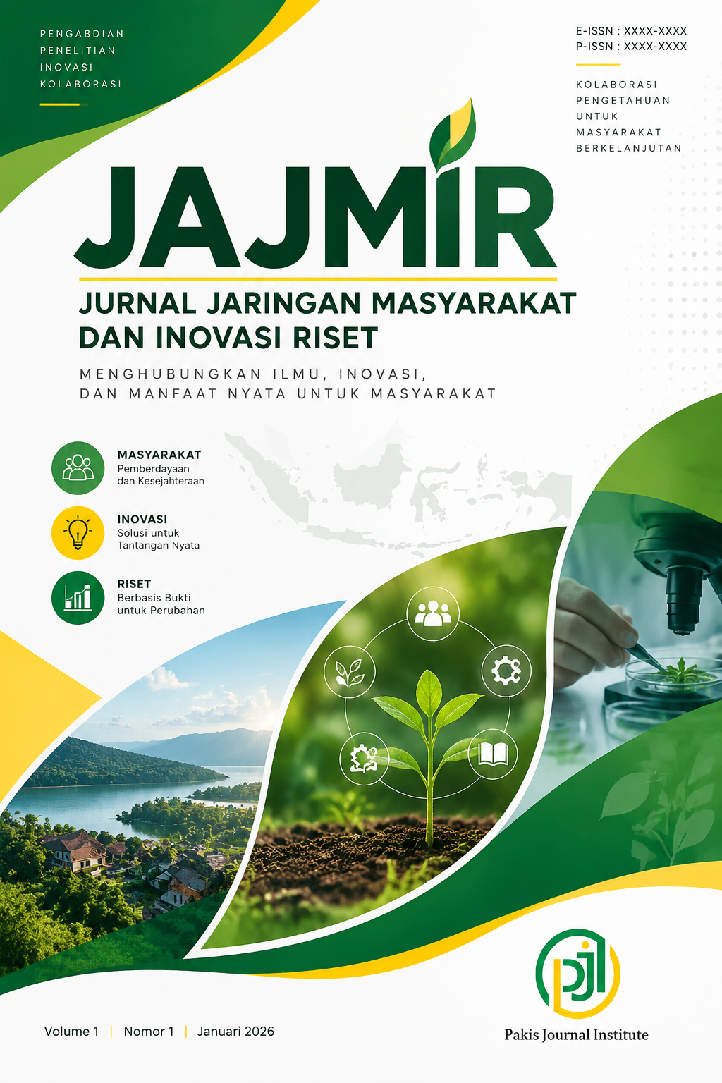 Cover jurnal pengabdian masyarakat jajmir